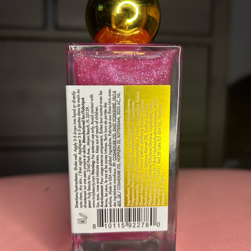 TRULY Birthday Sex Luxury Body Oil - Sparkling Pink - Picture 2 of 2